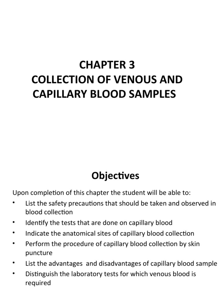 Blood Collection Techniques Overview | PDF | Vein | Blood Plasma