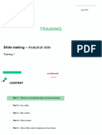 Training: Slide Making - Analytical Slide