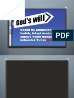 God' Will
