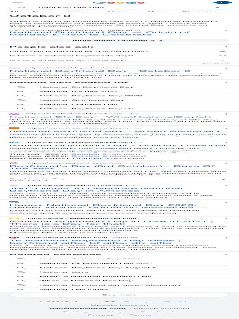 National Bfs Day Google Search PDF Holidays