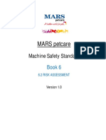 Mars Petcare Safety Standard Book 6.2 Risk Assessment V1 - 0