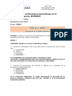 DIDACTICA UNIVERSITARIA-TAREA DE LA UNIDAD I-Evaluación en El Ámbito Educativo