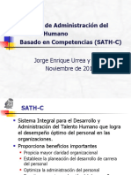 Sistema de Administración Del Talento Humano Por Competencias