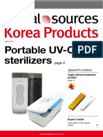 Portable UV-C Sterilizers: April 2022