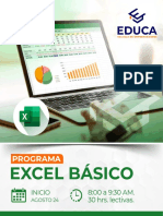 Programa de Excel Básico Grupo Iii