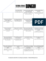 SDG Bingo Andeel Ali