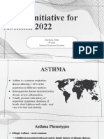 Global Initiative For Asthma 2022: Miranda, Peter 3 Year Internal Medicine Resident