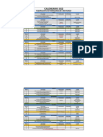 Calendario FCT 2022