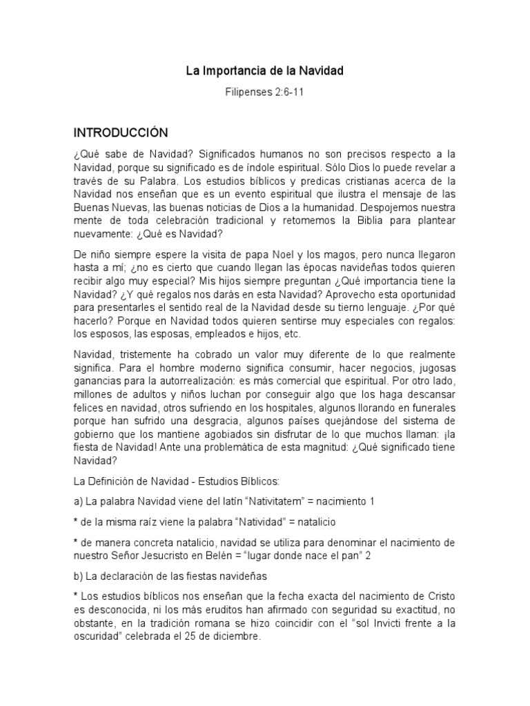 La Esencia Espiritual de la Navidad | PDF | Navidad | Natividad De Jesus