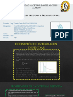 Integrales Definidas y Área Bajo Curva 2