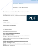 A Review On The Electrochemical Treatment of The Salty Organic Wastewater