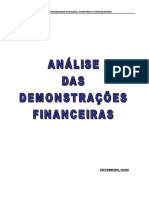 APOSTILA ANÁLISE DAS DEMONSTRAÇÕES FINANCEIRAS - Prof. Figueiredo