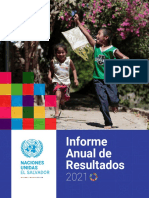 Informe Anual de Resultados 2021 - El Salvador