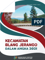 Kecamatan Blang Jerango Dalam Angka 2021