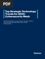 Top Strategic Technology Trends for 2022 Cybersecurity Mesh