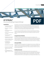 GT Strudl: Structural Modeling, Analysis & Design