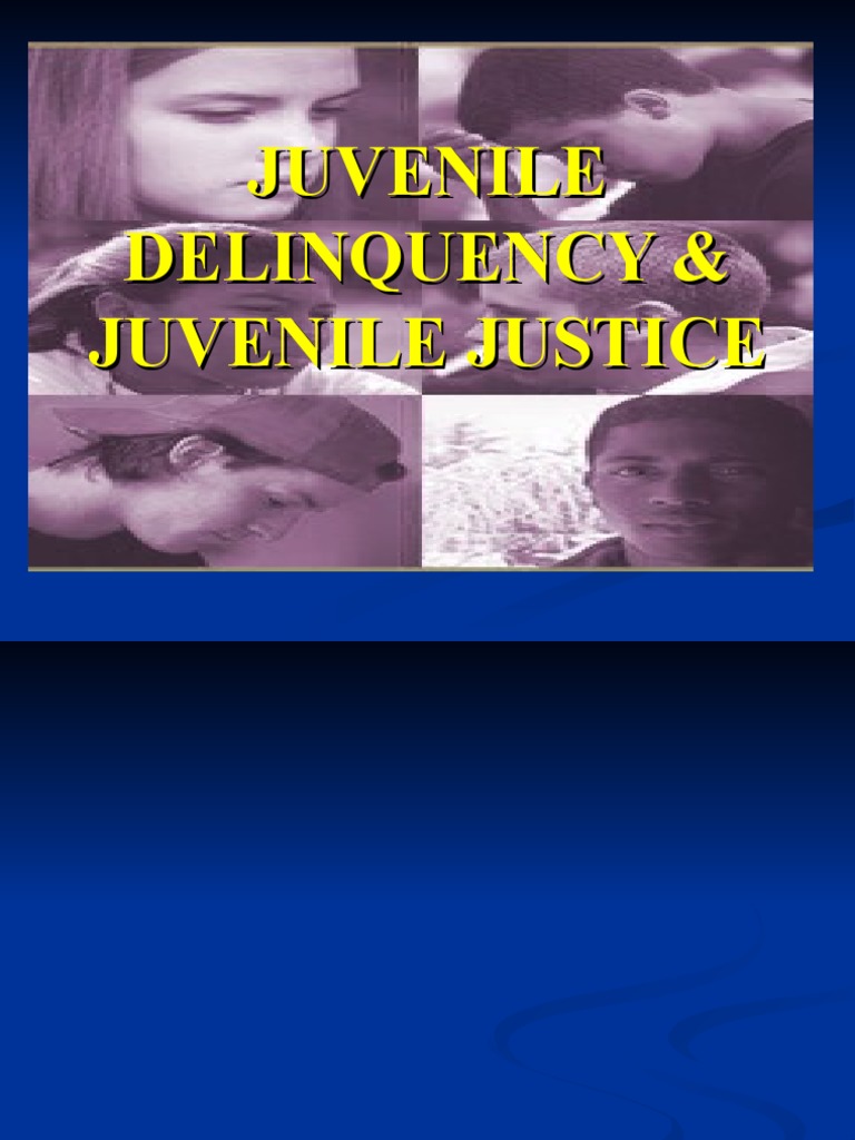 Theories of Juvenile Delinquency PDF Juvenile Delinquency