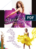 Taylor Swift - Speak Now (Edited) - Booklet