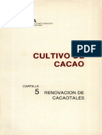 Cartilla 5 - Renovación de Cacaotales