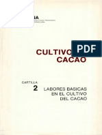 Cartilla 2 - Labores Básicas en El Cultivo de Cacao