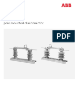 DCD Pole Mounted Disconnector Catalog