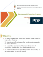 Assumption University of Thailand: Management Information Systems