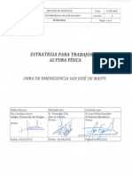 Estrategia para Trabajos en Altura Fisica