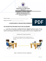 Configuring Crossover Ethernet Cable: Learning Activity Sheet