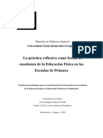 De LOS SANTOS, S. La Práctica Reflexiva Como Forma de Enseñanza de La Educación Física en Las Escuelas de Primaria