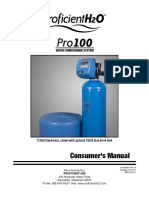 Consumer's Manual: 12 Volt Electronics, Shown With Optional 18x33 Blue Brine Tank