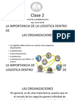 Importancia de la logística en las organizaciones