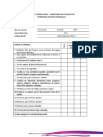 Check List Operador de Grua Horquilla