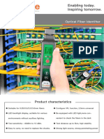 Inspiring Tomorrow. Enabling Today.: Optical Fiber Identifier