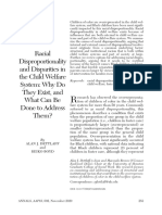 Racial Disproportionality and Disparities in The Child Welfare System