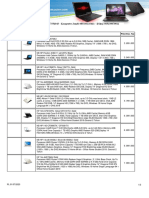 Ref. Product Price Exc. Tax