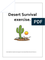 STsWeek5 - Desert Survival Exercise, Answers & Rationale