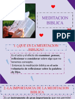 3°LECCION Meditacion Biblica