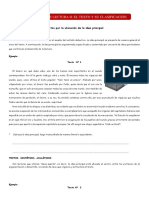 Textos Por La Ubicación de La Idea Principal TIGRES 2022