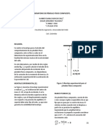 Laboratorio de Péndulo Físico Compuesto