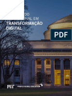 MIT Professional Education Certificado Profissional em Transformação Digital PT