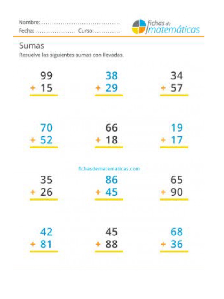 Sumas | PDF