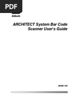 96486-106 ARCHITECT Bar Code Scanner Users Guide