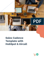 Sales Cadence Template - HubSpot & Aircall