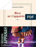 Rien Ne T'appartient (Nathacha Appanah)