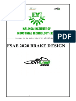 SR 20 Brake Design Report Summary