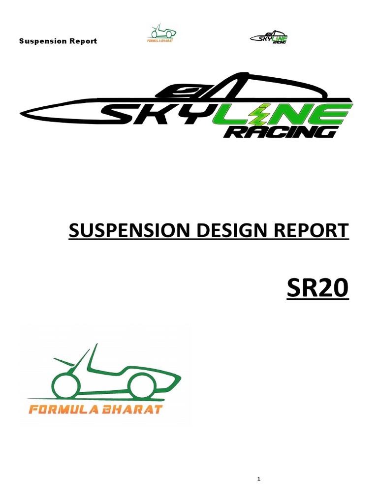 Final Suspension Design PDF Strength Of Materials Axle