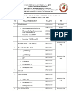 Rundown Acara Debat 2022