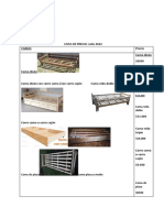 Lista de Precios. Catalogo Julio 2022