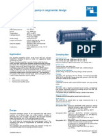 Gas Handling Combi Pump in Segmental Design: Centrifugal Pumps