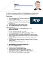 Anatolii Matiushkin CV